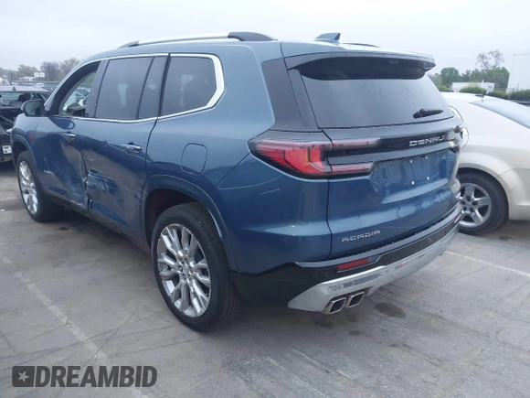 2024 GMC Acadia FWD Denali z VIN 1GKENLKS7RJ190012, wystawiony jako IAAI lot #41907629 z przebiegiem 9 918 mil mil oraz . Historia ofert i sprzedaży dostępna na DreamBid. Obrazek 3.