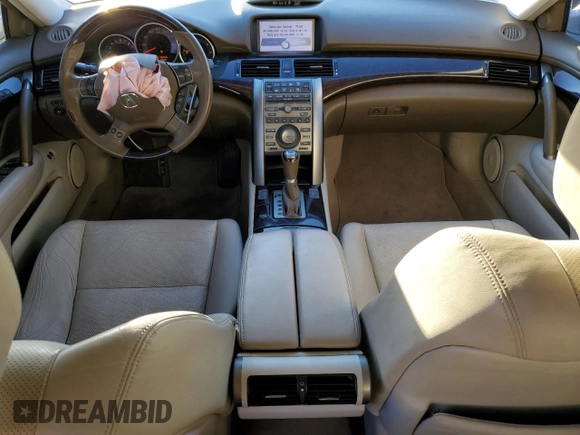 2012 Acura RL Technology with VIN JH4KB2F6XCC000213, listed as a Copart auction lot 81556514 with 103,466 mi miles and Salvage Title. Bid and sale history available at DreamBid. Image 8.
