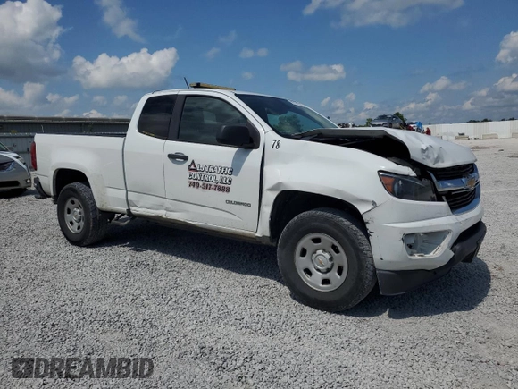 2018 Chevrolet Colorado 2WD Work Truck with VIN 1GCHSBEA2J1316084, listed as a Copart auction lot 59759125 with 133,757 mi miles and Salvage title. Bid and sale history available at DreamBid. Image 4.