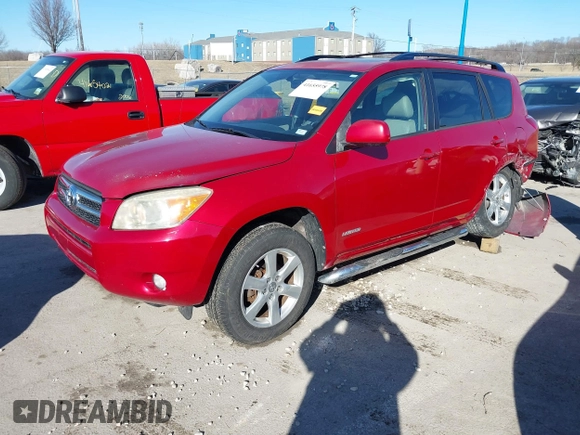 2008 Toyota RAV4 Ltd with VIN JTMZD31V086071330, listed as a IAAI auction lot 41655978 with 223,411 mi miles. Bid and sale history available at carsss.com. Image 18.
