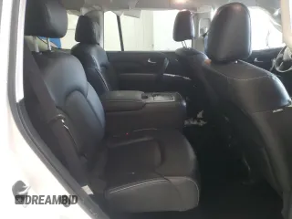 2024 Infiniti QX80 LUXE with VIN JN8AZ2AE4R9328082, listed as a Copart auction lot 41964375 with 27,999 mi miles and Salvage Title. Bid and sale history available at carsss.com. Image 11.