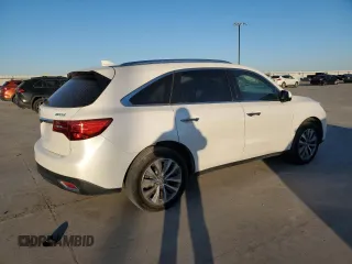 2014 Acura MDX Tech Pkg with VIN 5FRYD3H42EB005479, listed as a Copart auction lot 49132765 with 147,598 mi miles and Salvage Title. Bid and sale history available at carsss.com. Image 3.