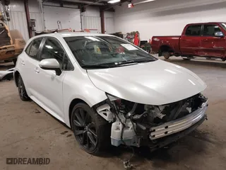 2024 Toyota Corolla Hatchback XSE with VIN JTNC4MBE3R3220600, listed as a IAAI auction lot 41764137 with 17,851 mi miles. Bid and sale history available at carsss.com. Image 1.