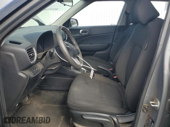 2020 Hyundai Venue SE with VIN KMHRB8A39LU040496, listed as a Copart auction lot 49108185 with 56,753 mi miles and Salvage Title. Bid and sale history available at DreamBid. Image 7.