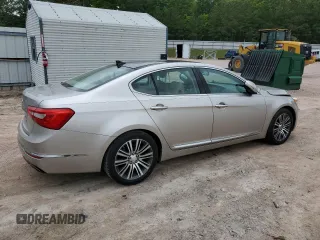 2014 Kia Cadenza Premium z VIN KNALN4D7XE5123003, wystawiony jako Copart lot #56565475 z przebiegiem 104 949 mil mil oraz Tytuł czysty. Historia ofert i sprzedaży dostępna na DreamBid. Obrazek 3.