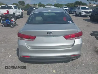 2018 Kia Optima LX with VIN 5XXGT4L39JG235287, listed as a IAAI auction lot 41802035 with 96,412 mi miles. Bid and sale history available at carsss.com. Image 15.