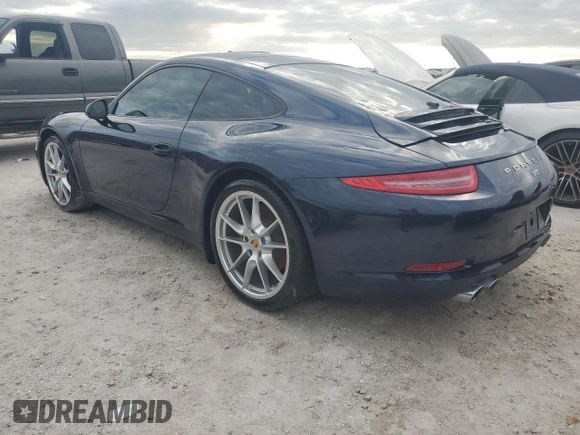 2015 Porsche 911 Carrera with VIN WP0AA2A94FS106572, listed as a Copart auction lot 75104304 with 25,136 mi miles and Non Repairable. Bid and sale history available at carsss.com. Image 2.