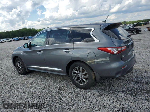 2015 Infiniti QX60 with VIN 5N1AL0MMXFC539558, listed as a Copart auction lot 56425535 with 155,027 mi miles and Clean Title. Bid and sale history available at DreamBid. Image 2.