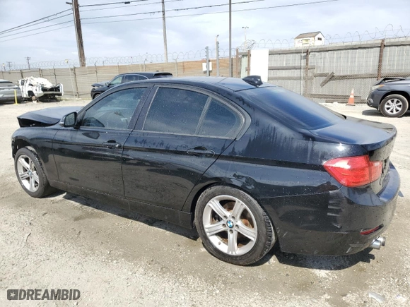 2013 BMW 3 Series 328i with VIN WBA3C1G50DNN93635, listed as a Copart auction lot 53127765 with 0 mi miles and Salvage Title. Bid and sale history available at carsss.com. Image 2.