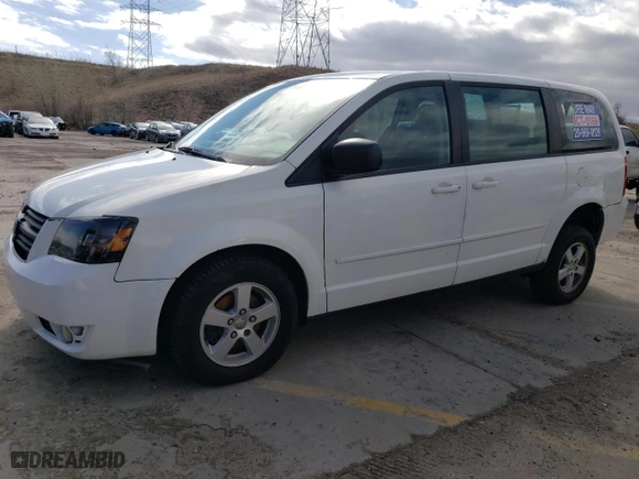 2010 Dodge Grand Caravan SE with VIN 2D4RN4DE9AR477655, listed as a Copart auction lot 47783045 with 245,721 mi miles and Clean Title. Bid and sale history available at carsss.com. Image 1.