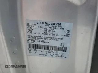 2010 Ford F-150 XL with VIN 1FTEX1E87AFA89876, listed as a Copart auction lot 59507555 with 185,483 mi miles and Clean title. Bid and sale history available at DreamBid. Image 12.