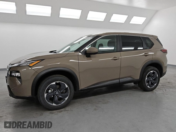 2025 Nissan Rogue SV with VIN 5N1BT3BA6SC775620, listed as a Copart auction lot 53378745 with 4,495 mi miles and Clean Title. Bid and sale history available at DreamBid. Image 1.
