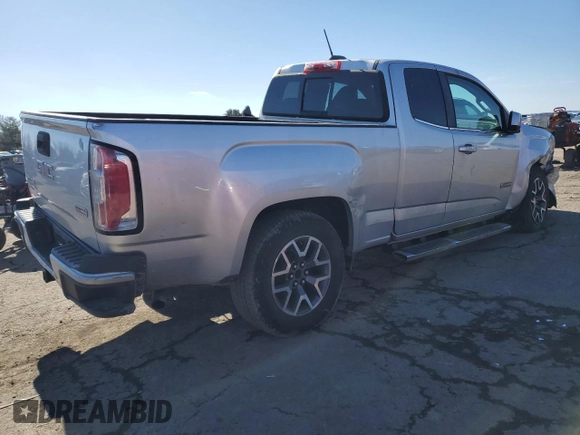 2015 GMC Canyon 4WD SLE with VIN 1GTH6BE33F1219781, listed as a Copart auction lot 44697495 with 0 mi miles and Salvage Title. Bid and sale history available at carsss.com. Image 3.