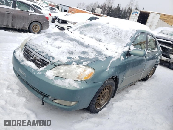 2005 Toyota Corolla CE with VIN 2T1BR32E25C847902, listed as a Copart auction lot 86173244 with 153,723 mi miles and Salvage title. Bid and sale history available at DreamBid. Image 1.