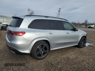 2023 Mercedes-Benz GLS 450 with VIN 4JGFF5KE3PA941392, listed as a Copart auction lot 53188645 with 28,411 mi miles and Salvage Title. Bid and sale history available at DreamBid. Image 3.
