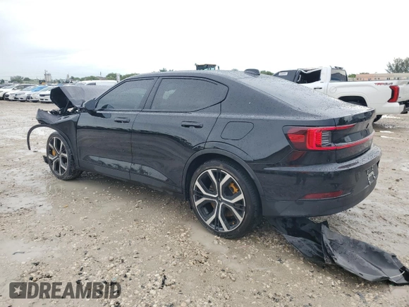 2023 Polestar 2 Performance with VIN YSMET3KA1PL127728, listed as a Copart auction lot 69483824 with 19,518 mi miles and Non Repairable. Bid and sale history available at DreamBid. Image 2.