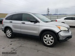 2007 Honda CR-V EX with VIN JHLRE38507C053559, listed as a Copart auction lot 51514245 with 127,236 mi miles and Salvage Title. Bid and sale history available at carsss.com. Image 4.