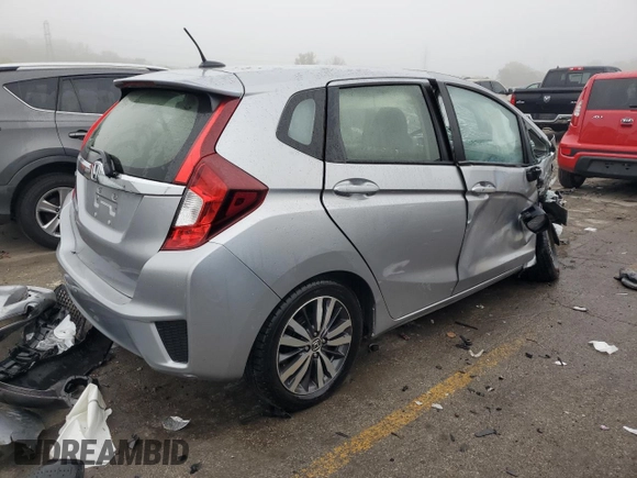 2017 Honda Fit EX-L с VIN JHMGK5H94HS007816, выставлен на аукционе Copart как лот 72561444 с пробегом 51 174 миль миль и Списание • Salvage title. История ставок и продаж доступна на DreamBid. Изображение 3.