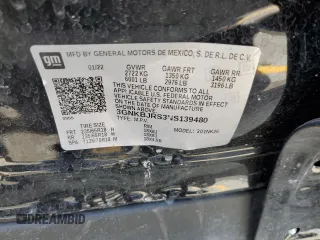 2022 Chevrolet Blazer LT с VIN 3GNKBJRS3NS139480, выставлен на аукционе Copart как лот 60823574 с пробегом 15 810 миль миль и Списание • Salvage title. История ставок и продаж доступна на DreamBid. Изображение 13.