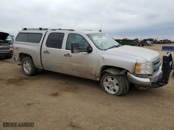 2007 Chevrolet Silverado 1500 LTZ with VIN 3GCEK13M37G524396, listed as a Copart auction lot 51237665 with 243,686 mi miles and Salvage Title. Bid and sale history available at carsss.com. Image 4.