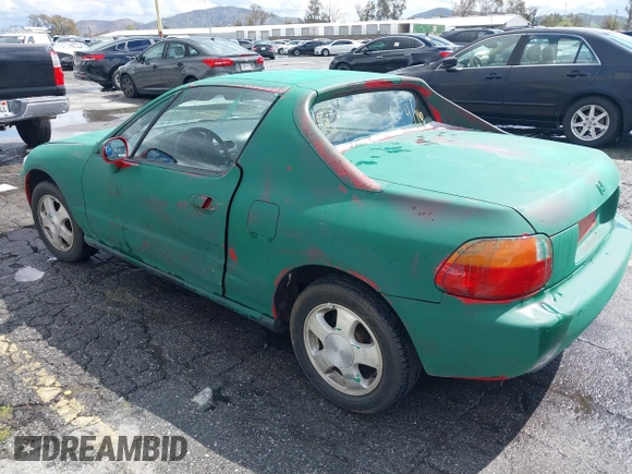 1993 Honda del Sol Si with VIN JHMEH6169PS012276, listed as a IAAI auction lot 41797595 with 169,001 mi miles. Bid and sale history available at carsss.com. Image 3.