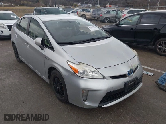 2013 Toyota Prius One with VIN JTDKN3DU6D5694369, listed as a IAAI auction lot 41486868 with 181,403 mi miles. Bid and sale history available at carsss.com. Image 1.