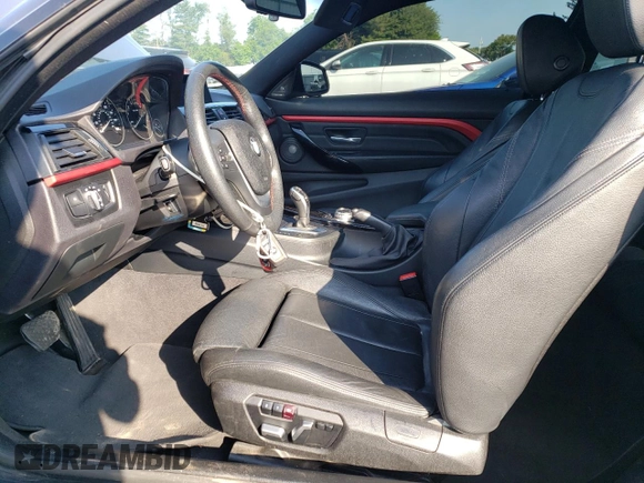 2016 BMW 4 Series 428i xDrive with VIN WBA3N9C53GK251004, listed as a Copart auction lot 58945725 with 111,619 mi miles and Salvage title. Bid and sale history available at DreamBid. Image 7.