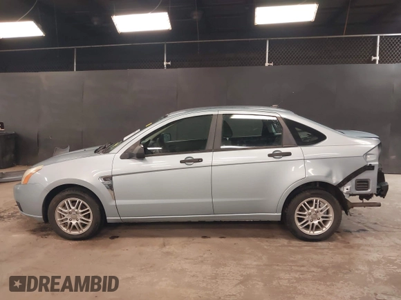 2008 Ford Focus SE with VIN 1FAHP35N98W276325, listed as a IAAI auction lot 42010348 with 47,278 mi miles. Bid and sale history available at carsss.com. Image 15.