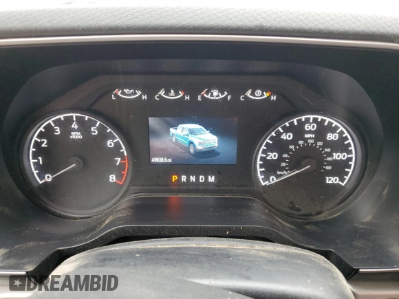 2021 Ford F-150 XL с VIN 1FTMF1E56MKE36985, выставлен на аукционе Copart как лот 55805335 с пробегом 49 618 миль миль и Списание • Salvage title. История ставок и продаж доступна на DreamBid. Изображение 9.