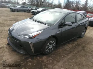 2019 Toyota Prius LE with VIN JTDL9RFU9K3009363, listed as a IAAI auction lot 41812912 with 28,442 mi miles. Bid and sale history available at carsss.com. Image 19.