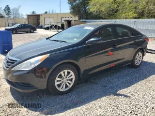 2012 Hyundai Sonata GLS with VIN 5NPEB4AC0CH362921, listed as a Copart auction lot 50721305 with 204,606 mi miles and Salvage Title. Bid and sale history available at carsss.com. Image 1.