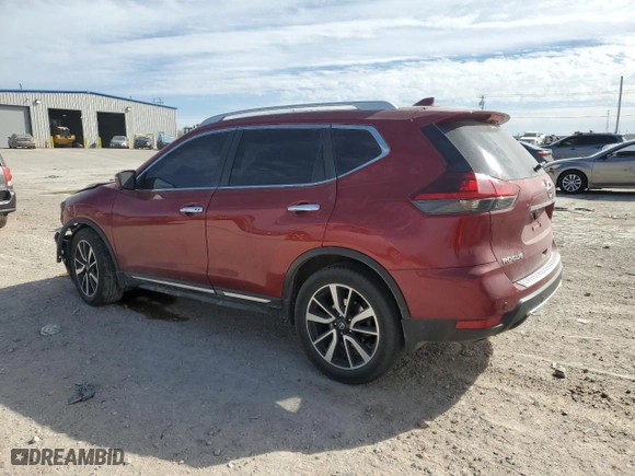 2019 Nissan Rogue SL with VIN 5N1AT2MT2KC738925, listed as a Copart auction lot 46929245 with 92,928 mi miles and Salvage Title. Bid and sale history available at carsss.com. Image 2.
