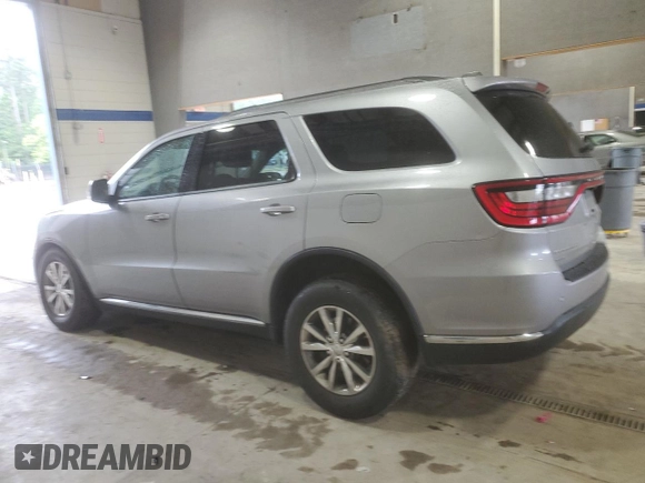 2015 Dodge Durango Limited with VIN 1C4RDJDG0FC826833, listed as a Copart auction lot 61361515 with 141,328 mi miles and Salvage title. Bid and sale history available at DreamBid. Image 2.