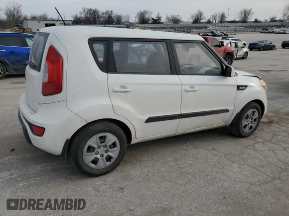 2012 Kia Soul with VIN KNDJT2A55C7452166, listed as a Copart auction lot 47270505 with 127,461 mi miles and Salvage Title. Bid and sale history available at carsss.com. Image 3.