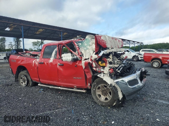 2020 Ram 2500 Tradesman with VIN 3C6UR5CL2LG267335, listed as a Copart auction lot 56369855 with Not provided miles and Non repairable. Bid and sale history available at DreamBid. Image 4.