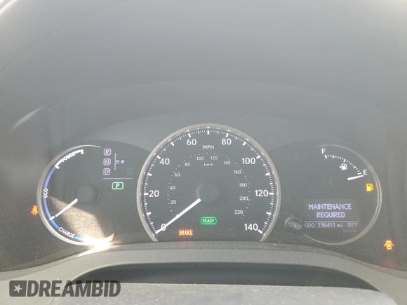 2015 Lexus CT 200h with VIN JTHKD5BH7F2234676, listed as a Copart auction lot 61676175 with 196,411 mi miles and Salvage title. Bid and sale history available at DreamBid. Image 8.