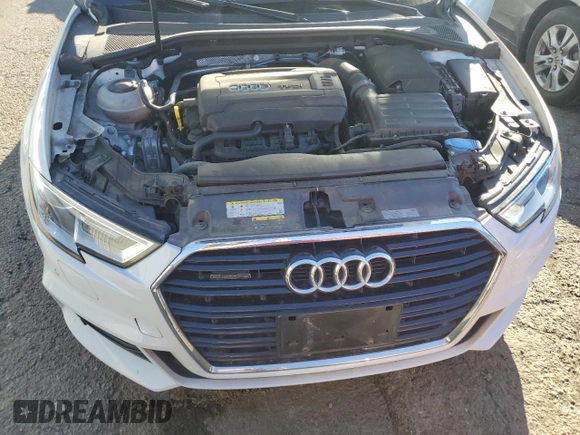2018 Audi A3 Sedan Premium Plus with VIN WAUJ8GFF3J1052636, listed as a Copart auction lot 46314934 with 44,606 mi miles. Bid and sale history available at carsss.com. Image 11.