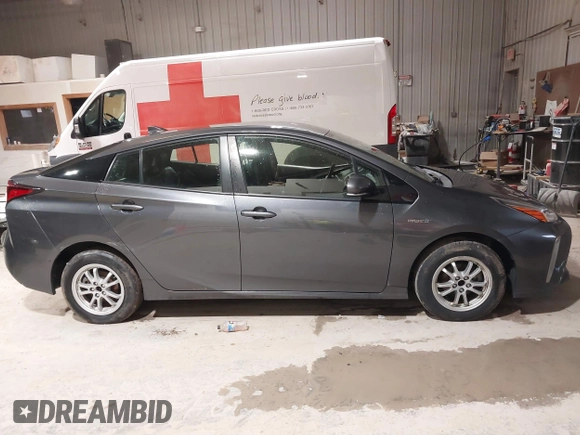 2019 Toyota Prius LE with VIN JTDL9RFUXK3007993, listed as a IAAI auction lot 41934751 with 101,150 mi miles and . Bid and sale history available at DreamBid. Image 13.