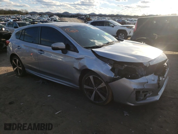 2017 Subaru Impreza Sport with VIN 4S3GTAM65H3750935, listed as a Copart auction lot 71085462 with 72,565 mi miles. Bid and sale history available at carsss.com. Image 4.