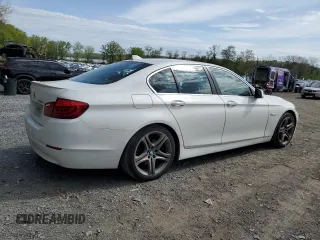 2013 BMW 5 Series 528i xDrive with VIN WBAXH5C55DD107861, listed as a Copart auction lot 55338525 with 91,137 mi miles and Non repairable. Bid and sale history available at DreamBid. Image 3.