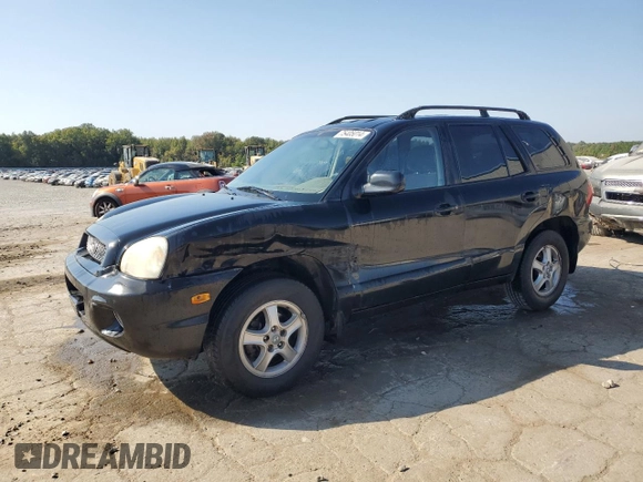 2002 Hyundai Santa Fe GLS with VIN KM8SC13D42U309353, listed as a Copart auction lot 75405014 with 137,249 mi miles and Salvage Title. Bid and sale history available at carsss.com. Image 1.