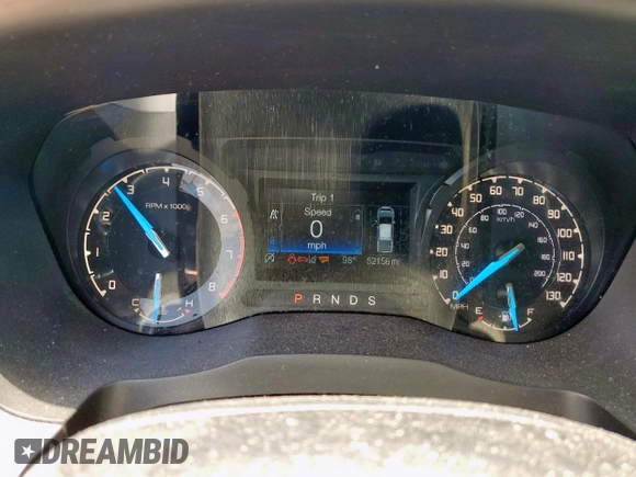 2020 Ford Ranger XL with VIN 1FTER4EH9LLA85327, listed as a Copart auction lot 58895515 with 52,156 mi miles and Salvage title. Bid and sale history available at DreamBid. Image 9.
