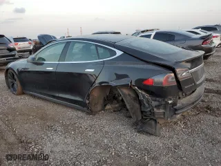 2016 Tesla Model S 90D with VIN 5YJSA1E42GF129442, listed as a Copart auction lot 41994765 with 0 mi miles and Salvage Title. Bid and sale history available at carsss.com. Image 2.