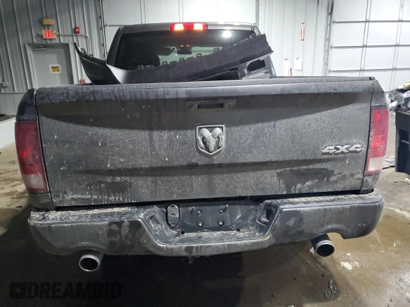 2018 Ram 1500 Express with VIN 3C6RR7KT3JG123406, listed as a Copart auction lot 45912005 with 120,170 mi miles and Salvage title. Bid and sale history available at DreamBid. Image 6.