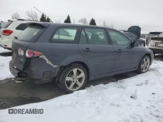 2007 Mazda 6 S Sport VE with VIN 1YVHP82D275M02784, listed as a Copart auction lot 44386295 with 138,087 mi miles and Salvage Title. Bid and sale history available at carsss.com. Image 3.