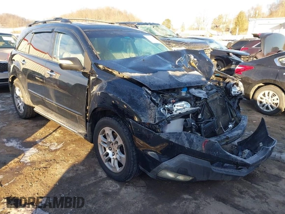 2009 Acura MDX Tech Pkg with VIN 2HNYD28609H527132, listed as a IAAI auction lot 41433849 with 181,019 mi miles. Bid and sale history available at carsss.com. Image 1.