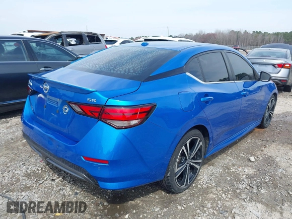2020 Nissan Sentra SR with VIN 3N1AB8DV2LY259525, listed as a IAAI auction lot 41785712 with 102,958 mi miles and . Bid and sale history available at DreamBid. Image 4.