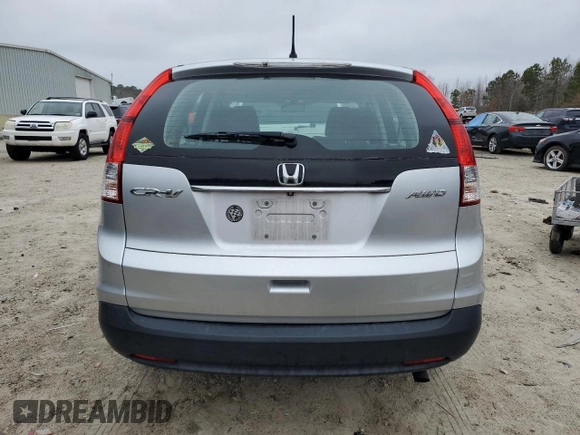 2014 Honda CR-V LX with VIN 2HKRM4H37EH711271, listed as a Copart auction lot 48979485 with 123,075 mi miles and Salvage Title. Bid and sale history available at carsss.com. Image 6.