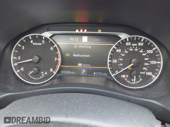 2019 Nissan Altima SL with VIN 1N4BL4EW2KC208389, listed as a IAAI auction lot 41263246 with 51,329 mi miles and . Bid and sale history available at carsss.com. Image 7.