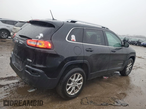 2014 Jeep Cherokee Latitude with VIN 1C4PJMCS0EW286811, listed as a Copart auction lot 47927765 with 138,418 mi miles and Salvage Title. Bid and sale history available at carsss.com. Image 3.